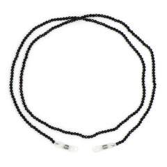 Accessoire met zwarte spinelstenen