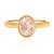 Bague en argent et Quartz rose