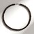 Collana in argento con Quarzo Fumè