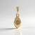 Ciondolo in oro con Diamante Champagne I2 (de Melo Gold)
