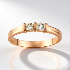 Anello in oro con Diamante Rose de France SI1 di Argyle (Annette)