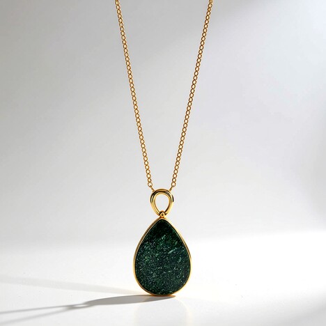 Collana in argento con Ambra Baltica (dagen)