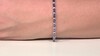 Brazalete en plata con Tanzanita