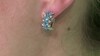 Pendientes en plata con Topacio de Marambaia (de Melo Essence)