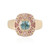 9K Ratanakiri Zircon Gold Ring (Adela Gold)