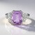 Anello in argento con Ametista