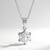 Collier en argent et Topaze blanche