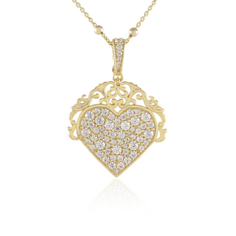 Zirkon-Silberhalskette (Dallas Prince Designs)