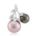 Colgante en plata con Perla Ming púrpura (TPC)