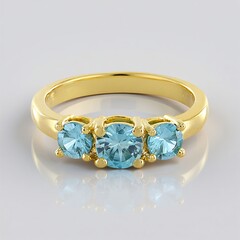 Bague en argent et Zircon de Ratanakiri