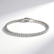 Bracelet en argent et Zircon (Adela Silber)