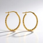 Pendientes en oro