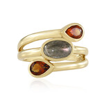 Zilveren ring met een Koperen Minary Labradoriet (KM by Juwelo)