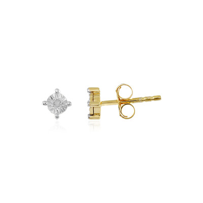I3 (J) Diamant-Silberohrringe