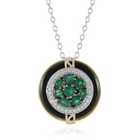 Collier en argent et Onyx noir (Gems en Vogue)