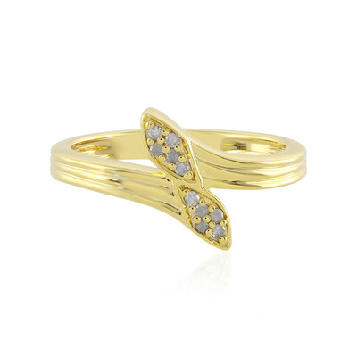I4 (J) Diamant-Silberring