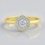 Anello in oro con Diamante SI1 (G) (Annette)