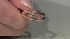 Gouden ring met SI1 Argyle Rose De France Diamanten (Annette)