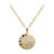 14K Amethyst Gold Necklace (CIRARI)