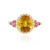 Anello in argento con Scapolite