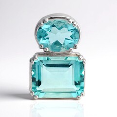 Ciondolo in argento con Fluorite Braldu
