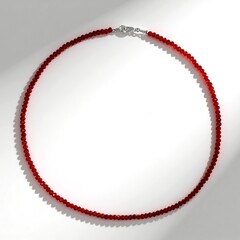 Collana in argento con Corniola