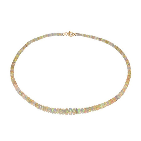 Collana in oro con Opale di Welo