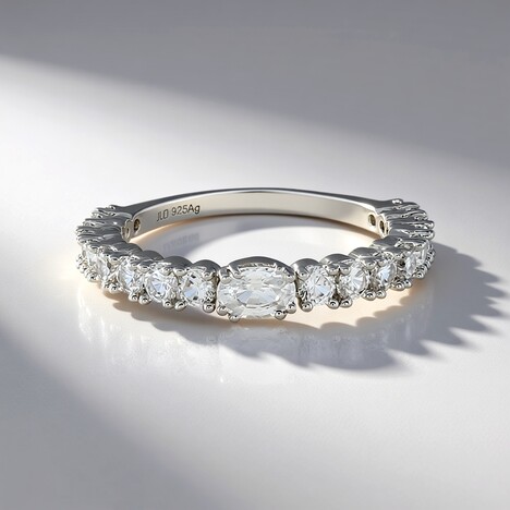 Anello in argento con Zircone