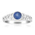 Nepalesischer Kyanit-Silberring (SAELOCANA)