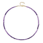 Collana in argento con Ametista Uruguay