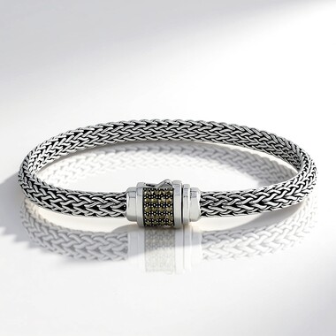 Marcasite Silver Bracelet (Nan Collection)