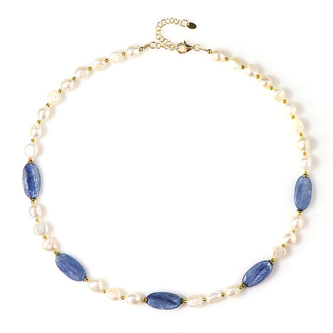 Edelstein-Silberhalskette (Riya)