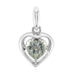 Grüner Amethyst-Silberanhänger (Remy Rotenier)