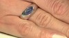 Bague en argent et Tanzanite