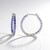 Orecchini in argento con Tanzanite
