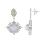 Welo-Opal-Silberohrringe (Dallas Prince Designs)