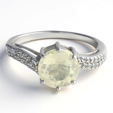 Anello in argento con Ortoclasio