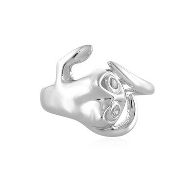 Anello in argento con Zircone