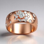 Anello in argento con Topazio Bianco (Adela Silber)