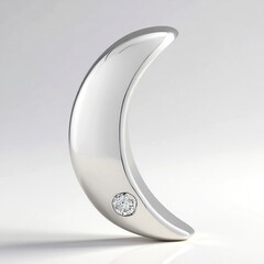 Ciondolo in argento con Diamante I1 (G) (Annette)