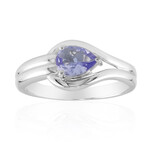 Anello in oro con Tanzanite (non riscaldata) (Remy Rotenier)