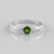Anello in argento con Diopside Russo
