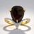 Anello in oro con Agata di Fuoco
