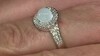 Anillo en plata con Aguamarina de Brasil (de Melo Essence)