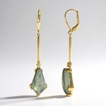 Orecchini in argento con Labradorite Dorata Maniry (KM by Juwelo)