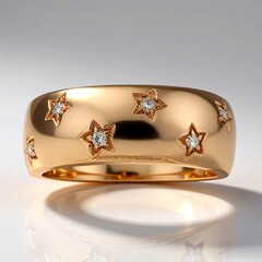 Anello in oro con Diamante Rose de France SI1 di Argyle