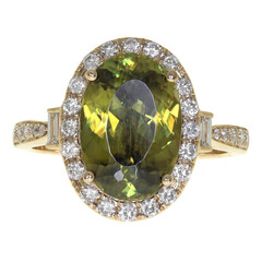 Anillo en oro con Esfena (CIRARI)
