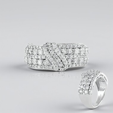 Anillo en plata con Zircón