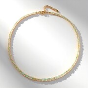 Collier en argent et Opale Welo
