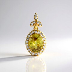 Ciondolo in argento con Sfene